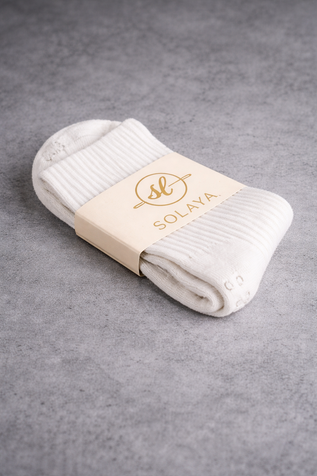 SOLAYA Signature Grip Socks