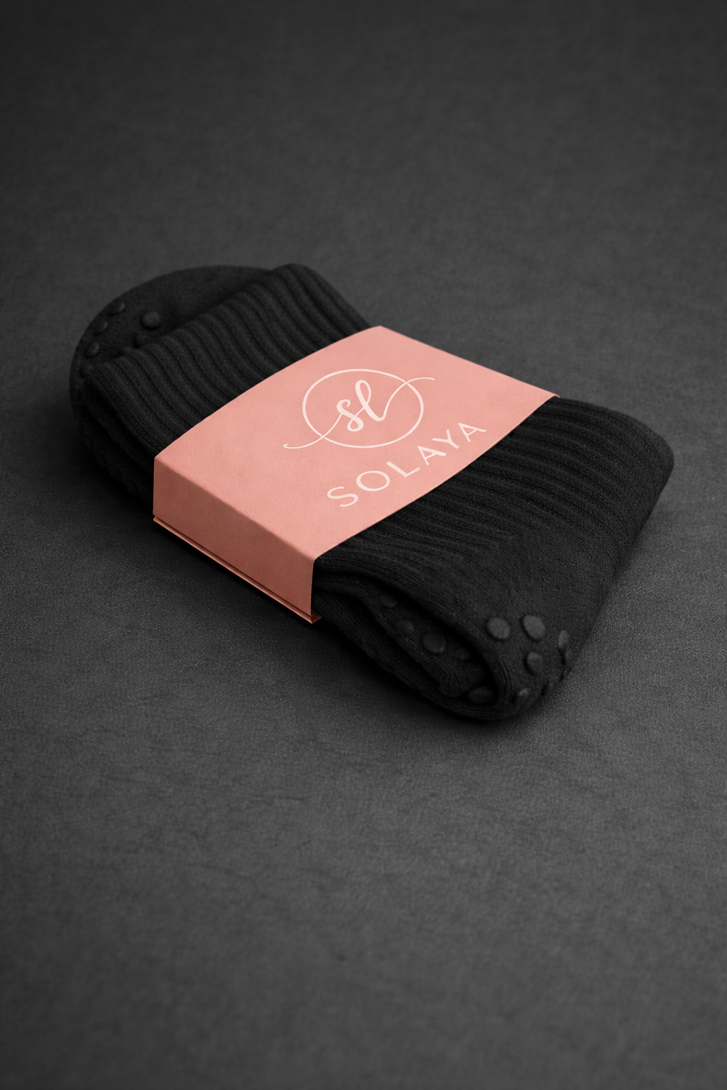 SOLAYA Signature Grip Socks