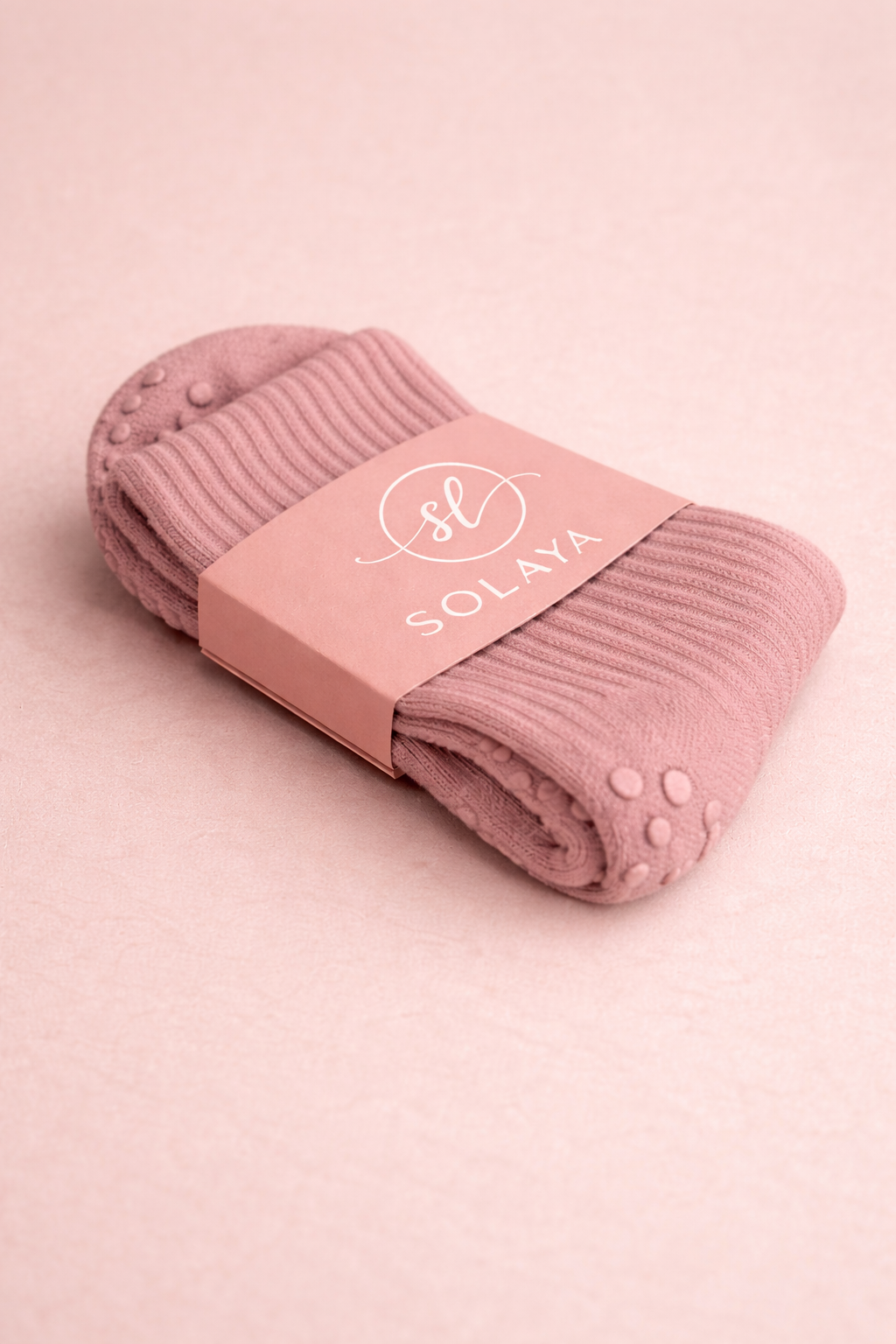 SOLAYA Signature Grip Socks