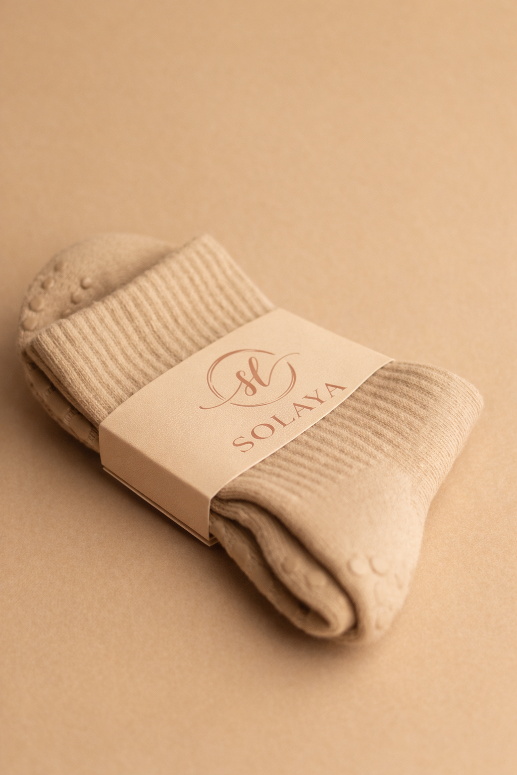 SOLAYA Signature Grip Socks